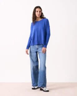 Absolut Cashmere Kenza<DAMES Ronde Hals|100% Kasjmier