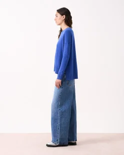 Absolut Cashmere Kenza<DAMES Ronde Hals|100% Kasjmier