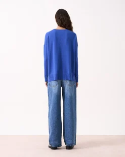 Absolut Cashmere Kenza<DAMES Ronde Hals|100% Kasjmier