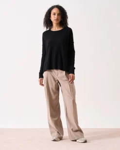 Absolut Cashmere Kenza<DAMES Ronde Hals|100% Kasjmier