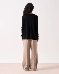Absolut Cashmere Kenza<DAMES Ronde Hals|100% Kasjmier