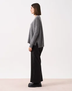 Absolut Cashmere Kenza<DAMES Ronde Hals|100% Kasjmier