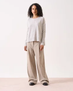 Absolut Cashmere Kenza<DAMES Ronde Hals|100% Kasjmier