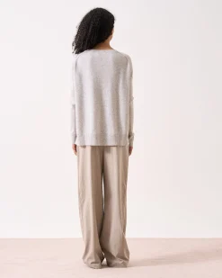 Absolut Cashmere Kenza<DAMES Ronde Hals|100% Kasjmier