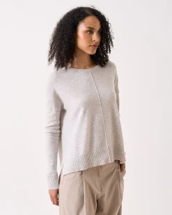 Absolut Cashmere Kenza<DAMES Ronde Hals|100% Kasjmier