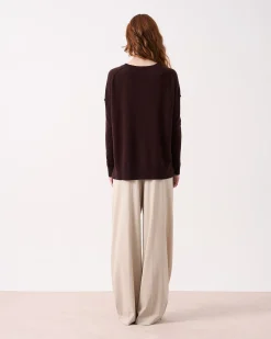 Absolut Cashmere Kenza<DAMES Ronde Hals|100% Kasjmier