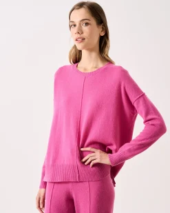 Absolut Cashmere Kenza<DAMES Ronde Hals|100% Kasjmier
