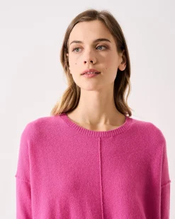 Absolut Cashmere Kenza<DAMES Ronde Hals|100% Kasjmier