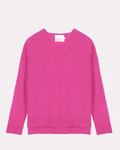 Absolut Cashmere Kenza<DAMES Ronde Hals|100% Kasjmier