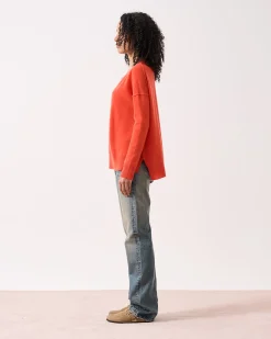 Absolut Cashmere Kenza<DAMES Ronde Hals|100% Kasjmier