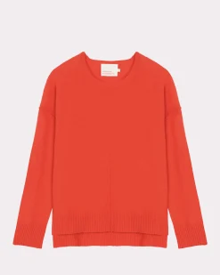 Absolut Cashmere Kenza<DAMES Ronde Hals|100% Kasjmier