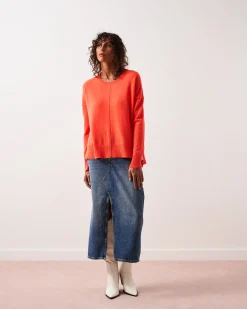 Absolut Cashmere Kenza<DAMES Ronde Hals|100% Kasjmier