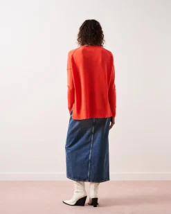 Absolut Cashmere Kenza<DAMES Ronde Hals|100% Kasjmier