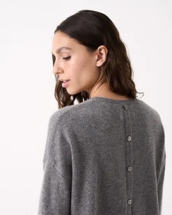 Absolut Cashmere Lisa<DAMES Ronde Hals|100% Kasjmier