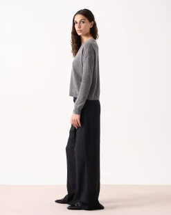 Absolut Cashmere Lisa<DAMES Ronde Hals|100% Kasjmier