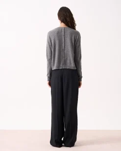 Absolut Cashmere Lisa<DAMES Ronde Hals|100% Kasjmier