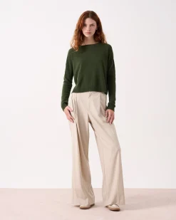 Absolut Cashmere Lisa<DAMES Ronde Hals|100% Kasjmier