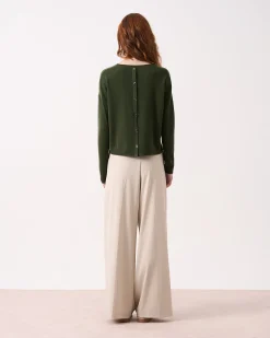 Absolut Cashmere Lisa<DAMES Ronde Hals|100% Kasjmier
