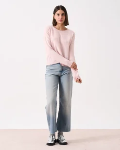 Absolut Cashmere Lisa<DAMES Ronde Hals|100% Kasjmier