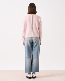 Absolut Cashmere Lisa<DAMES Ronde Hals|100% Kasjmier