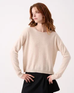 Absolut Cashmere Lisa<DAMES Ronde Hals|100% Kasjmier