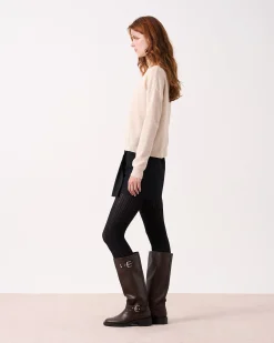 Absolut Cashmere Lisa<DAMES Ronde Hals|100% Kasjmier