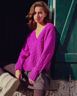 Absolut Cashmere Mary<DAMES V-Hals