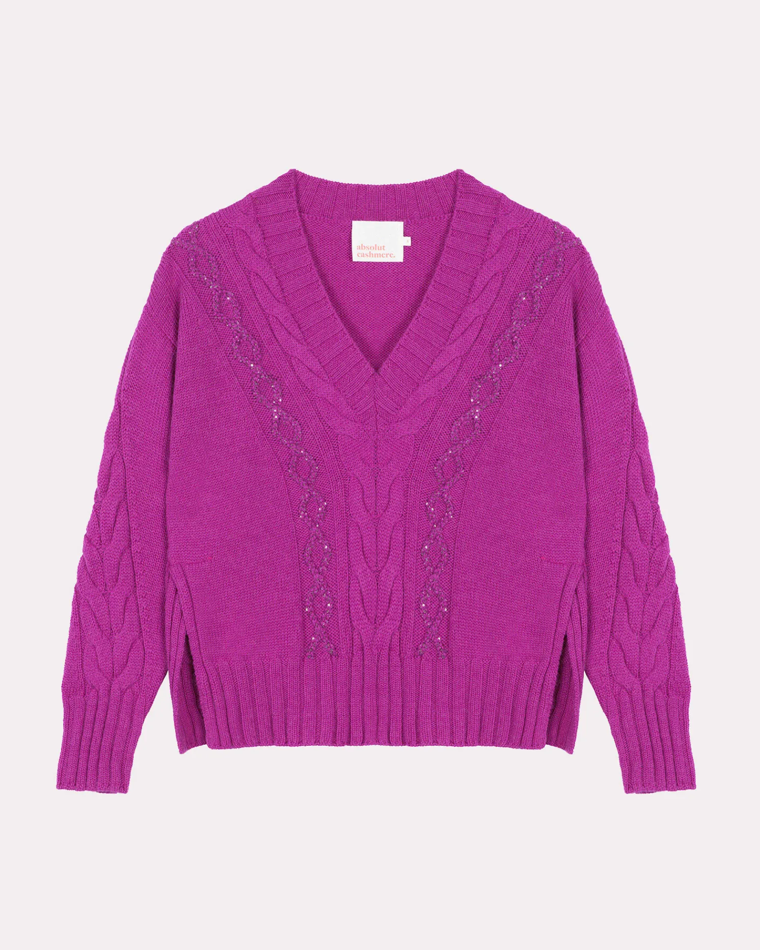 Absolut Cashmere Mary<DAMES V-Hals