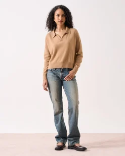 Absolut Cashmere Pia<DAMES V-Hals|100% Kasjmier