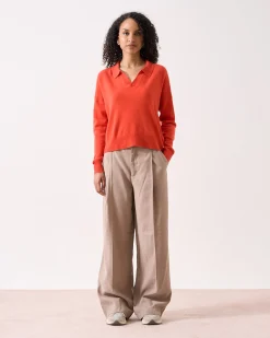 Absolut Cashmere Pia<DAMES V-Hals|100% Kasjmier