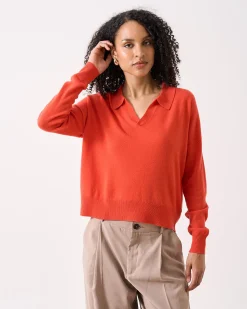 Absolut Cashmere Pia<DAMES V-Hals|100% Kasjmier