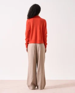 Absolut Cashmere Pia<DAMES V-Hals|100% Kasjmier