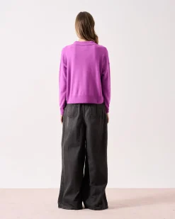 Absolut Cashmere Pia<DAMES V-Hals|100% Kasjmier