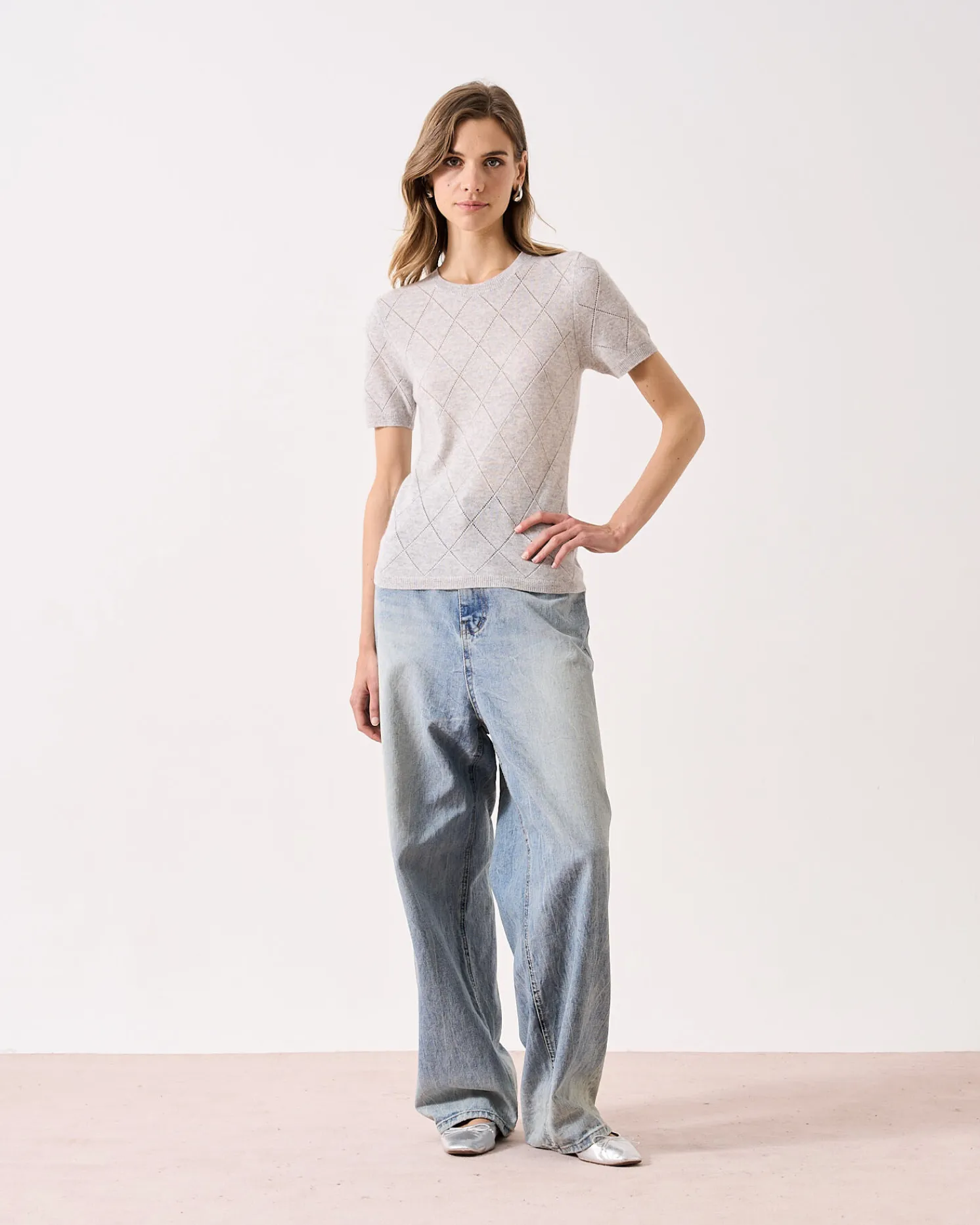 Absolut Cashmere Romeo<DAMES Ronde Hals|100% Kasjmier