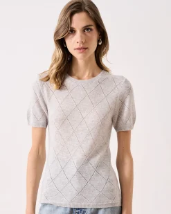 Absolut Cashmere Romeo<DAMES Ronde Hals|100% Kasjmier