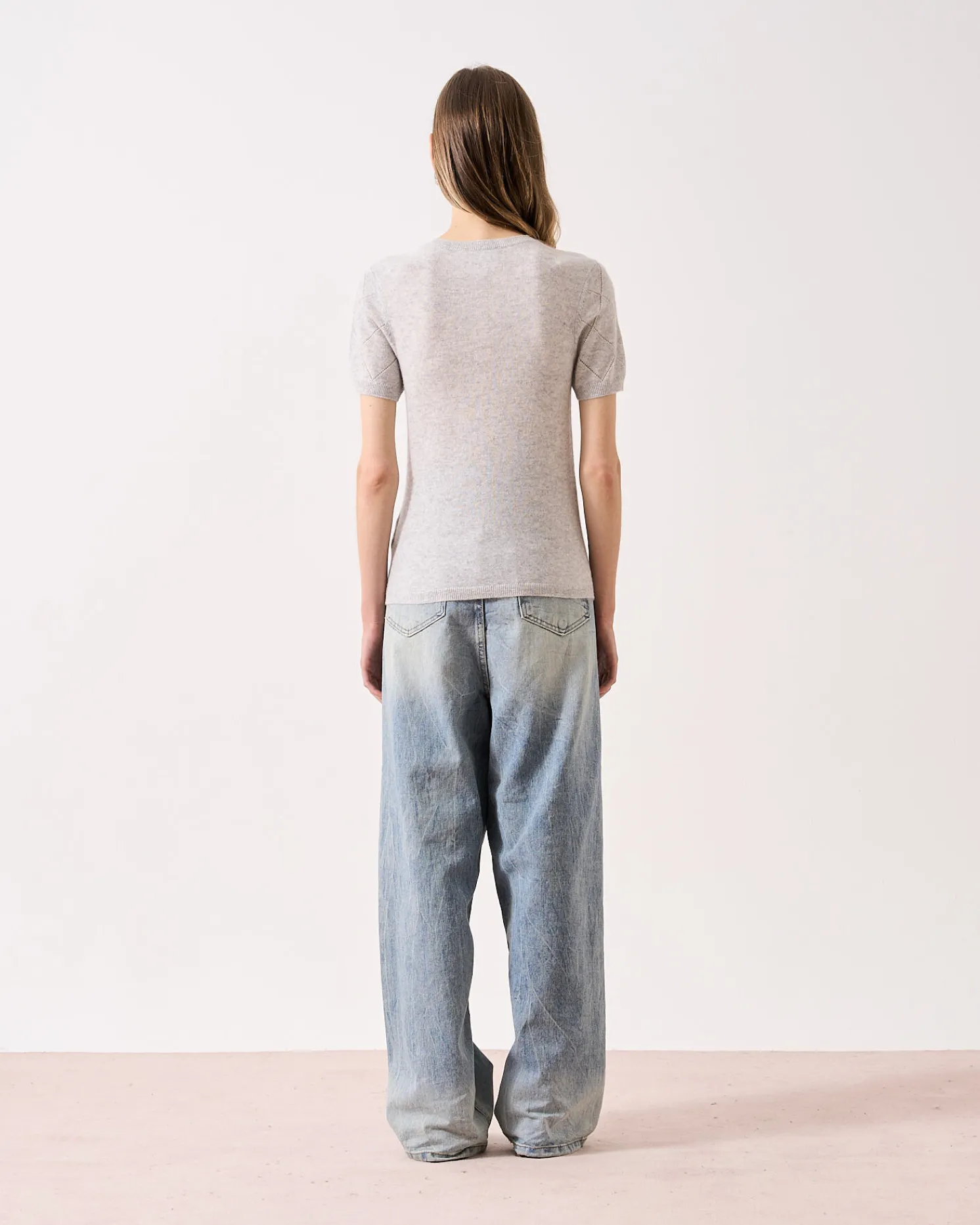 Absolut Cashmere Romeo<DAMES Ronde Hals|100% Kasjmier