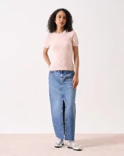 Absolut Cashmere Romeo<DAMES Ronde Hals|100% Kasjmier