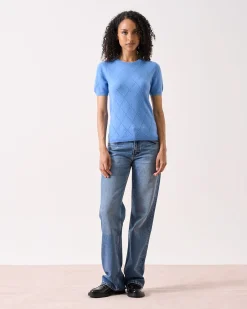 Absolut Cashmere Romeo<DAMES Ronde Hals|100% Kasjmier