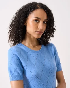 Absolut Cashmere Romeo<DAMES Ronde Hals|100% Kasjmier