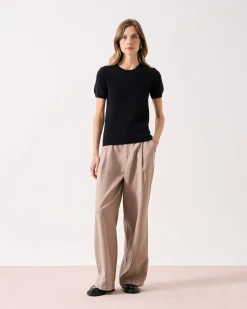 Absolut Cashmere Romeo<DAMES Ronde Hals|100% Kasjmier