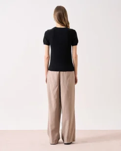 Absolut Cashmere Romeo<DAMES Ronde Hals|100% Kasjmier
