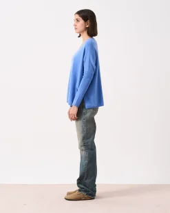 Absolut Cashmere Sheffield<DAMES V-Hals|100% Kasjmier