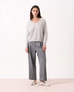Absolut Cashmere Soeli<DAMES V-Hals|100% Kasjmier