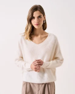 Absolut Cashmere Soeli<DAMES V-Hals|100% Kasjmier
