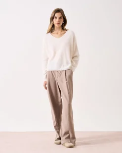 Absolut Cashmere Soeli<DAMES V-Hals|100% Kasjmier
