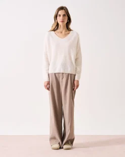 Absolut Cashmere Soeli<DAMES V-Hals|100% Kasjmier