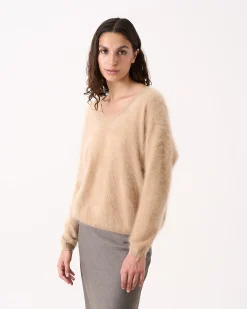 Absolut Cashmere Soeli<DAMES V-Hals|100% Kasjmier