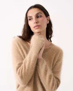 Absolut Cashmere Soeli<DAMES V-Hals|100% Kasjmier