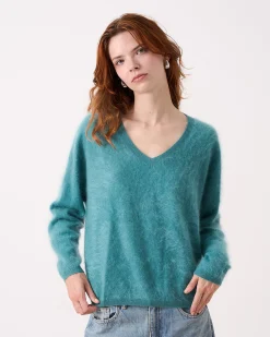 Absolut Cashmere Soeli<DAMES V-Hals|100% Kasjmier