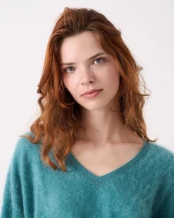Absolut Cashmere Soeli<DAMES V-Hals|100% Kasjmier